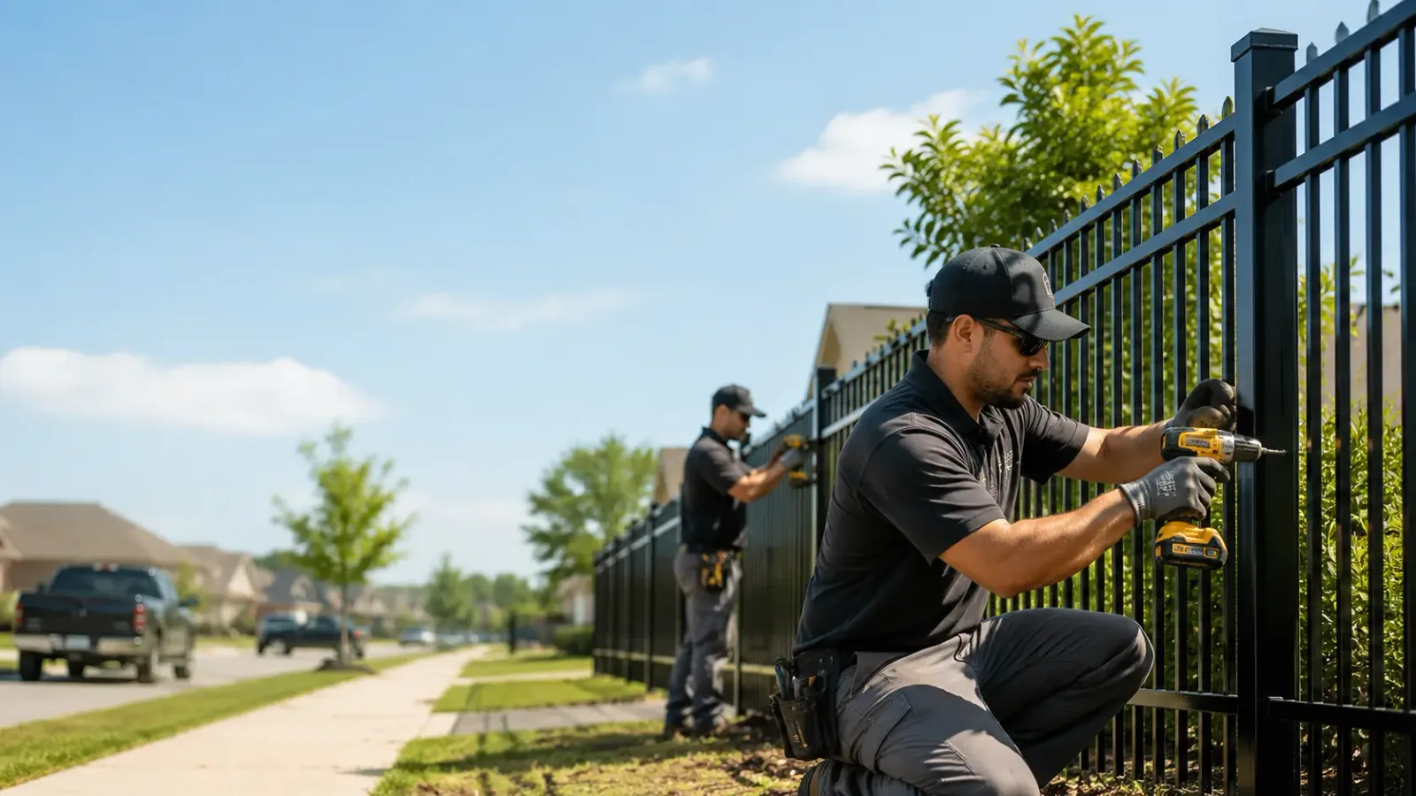 Metal Fence Installation in Coffeeville, AL